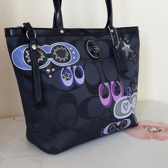 Coach canvas tote bag - Picture 3 of 16